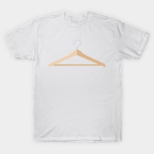 Wooden Clothes Or Coat Hanger T-Shirt
